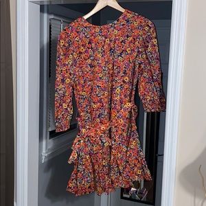 Winter or Spring floral dress
